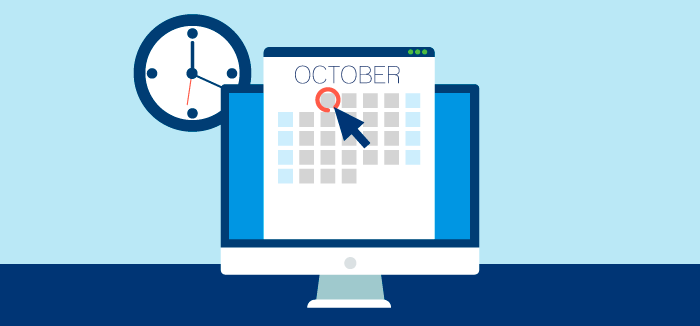 Image showing a calendar with a deadline for Oct 1 to represent the ASR reporting deadline.