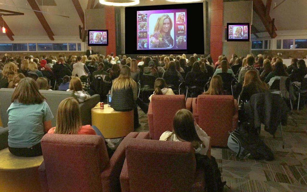 Bill Mitchel speaking at St. Joseph's University